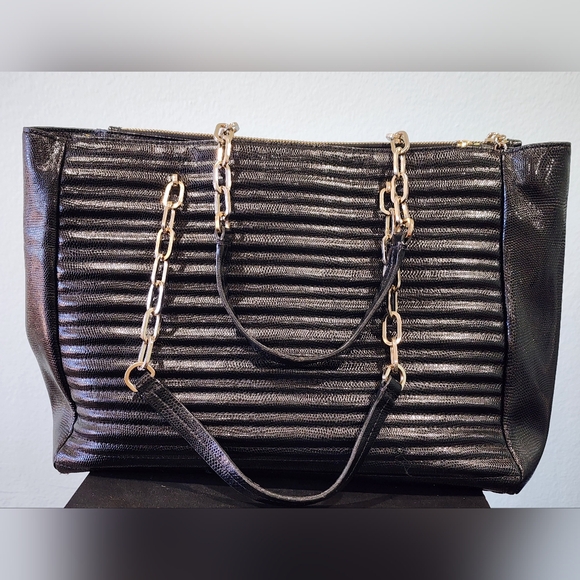 KATE SPADE New York | Paulina Karen Court | Black Leather Tote - Picture 10 of 12